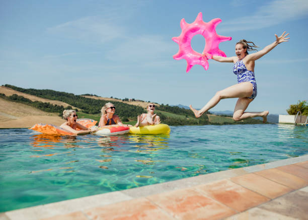 istock Fun at the Holiday Villa 1071387060