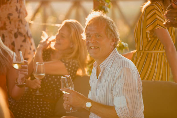 istock Mature Man Having a Drink 1071395748