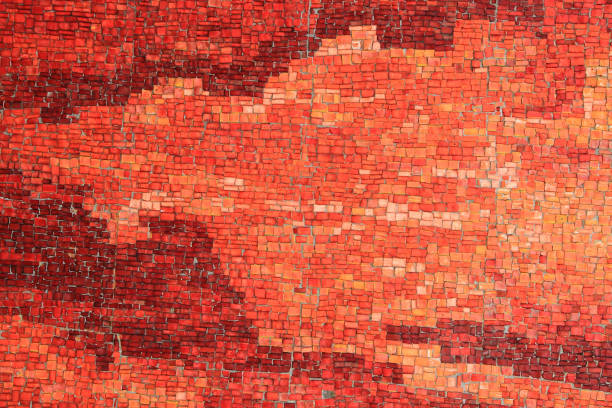 istock orange glass mosaic texture 1071404206