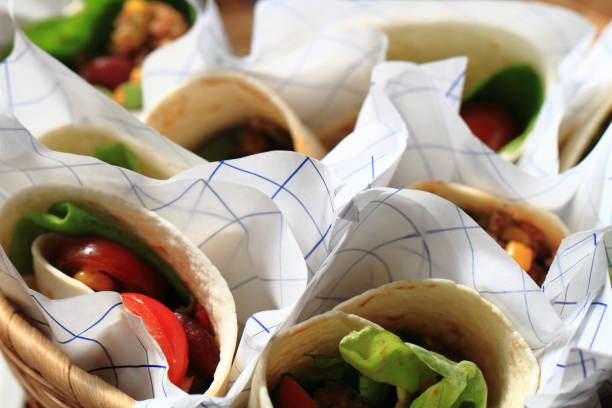 istock tortilla with meat and beans 1071404818
