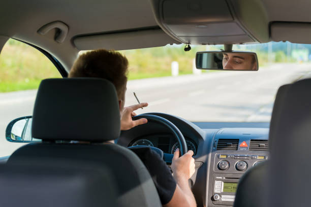 istock Man with marijuana in car 1071412172