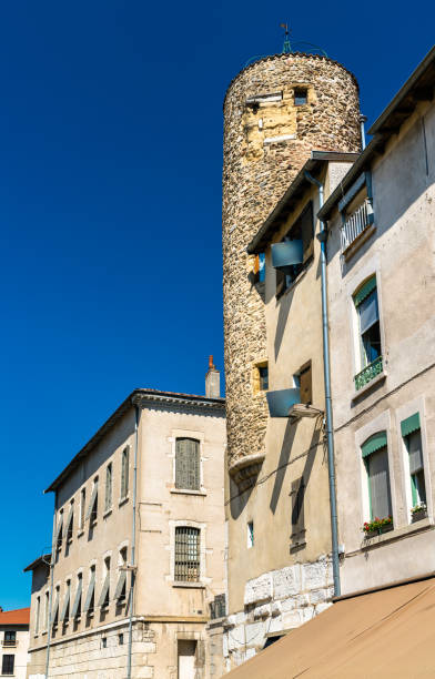 istock Ancient clock tower in Vienne, France 1071413644