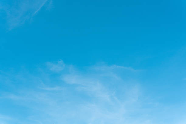 istock Summer blue sky soft clear Cloudy background. Puffy Cloud move by windy on beach concept Felling good-tempered relaxing  sunset wallpaper, sunrise journey to travel in tropical fog shiny mist style. 1071414150