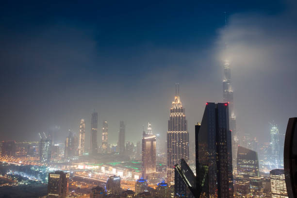 istock Dubai city at night 1071417190