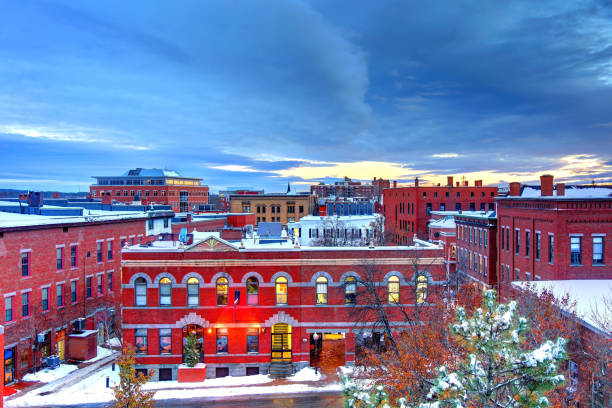 istock Winter in Concord, New Hmapshire 1071424342