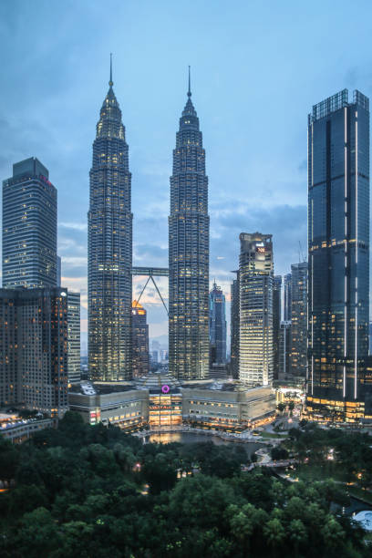 istock skyscrapers Kuala lumpur skyline at sunset, Malaysia 1071433350