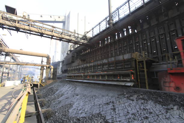 istock Iron and Steel factory 1071439322