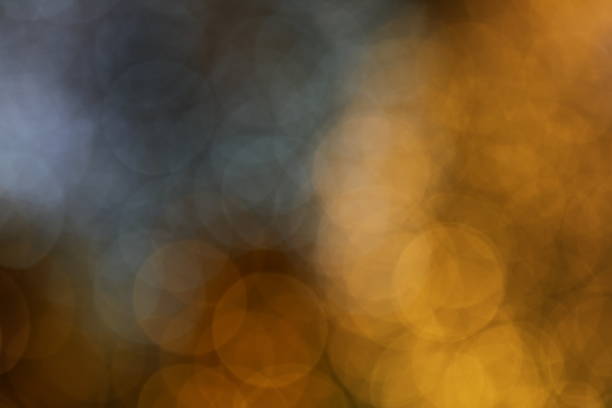 istock Double bokeh and Picture blurred Christmas bokeh lights pattern colours New 2019 1071441124