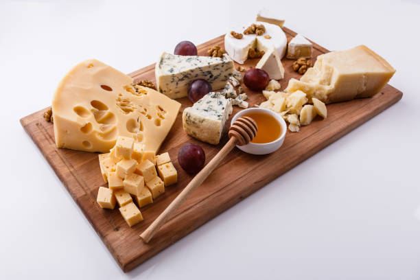 istock set of different cheeses on a wooden rustic background 1071442224