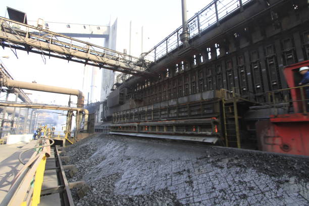 istock Iron and Steel factory 1071443732