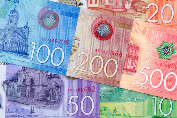 istock Nicaraguan money a background 1071444850