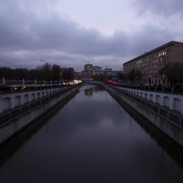 istock Light on the city promenade 1071445186
