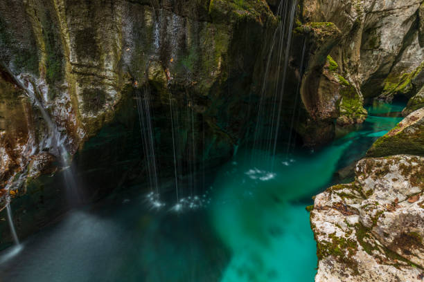 istock Velika korita, Soca valley 1071447508