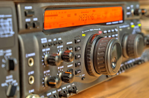 istock Modern high frequency radio amateur transceiver 1071451894