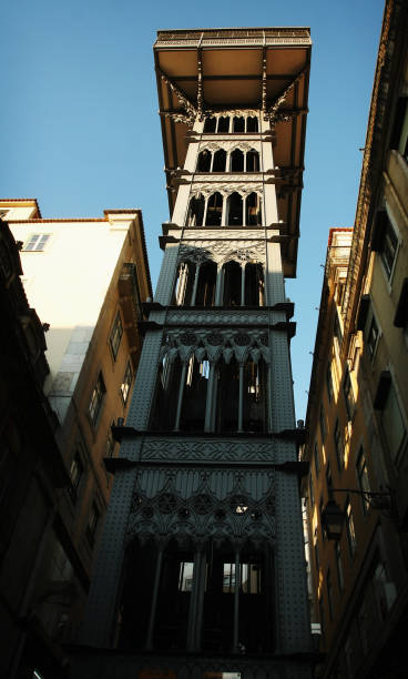 istock Lisbon Santa Justa elevator, Portugal 1071457736
