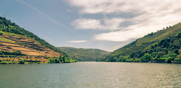 Douro river on Regua city