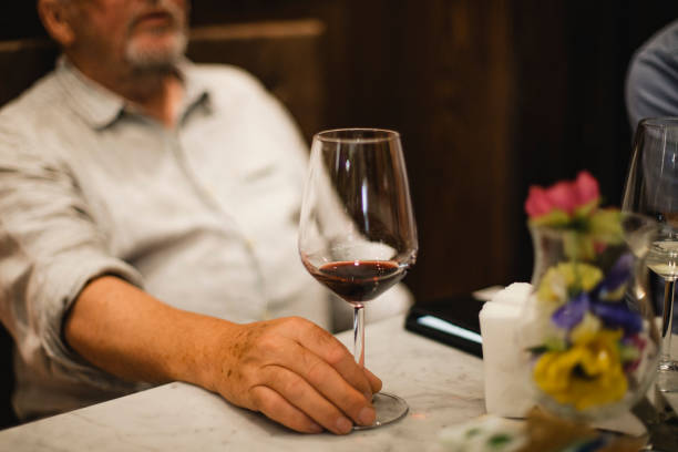istock Enjoying a Glass of Red Wine 1071458992