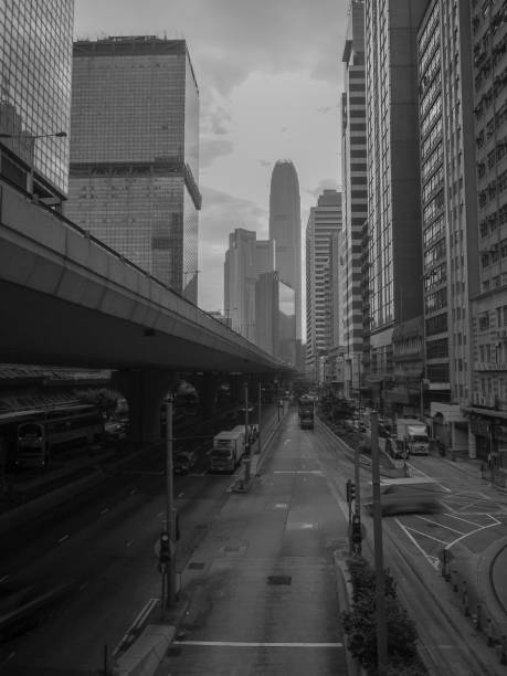 istock Hong Kong monochrome. 1071459492