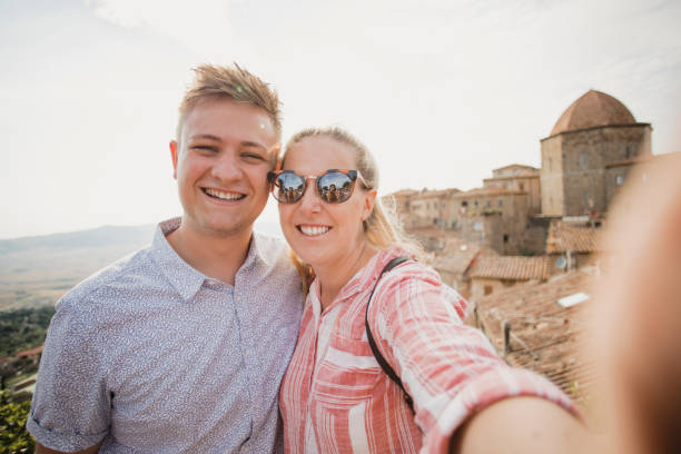 istock Young Couple Taking a Selfie 1071461224
