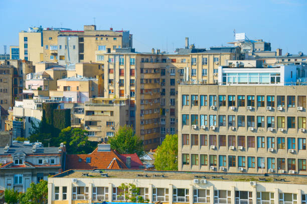 istock Skyline urban architecture Bucharest, Romania 1071461476