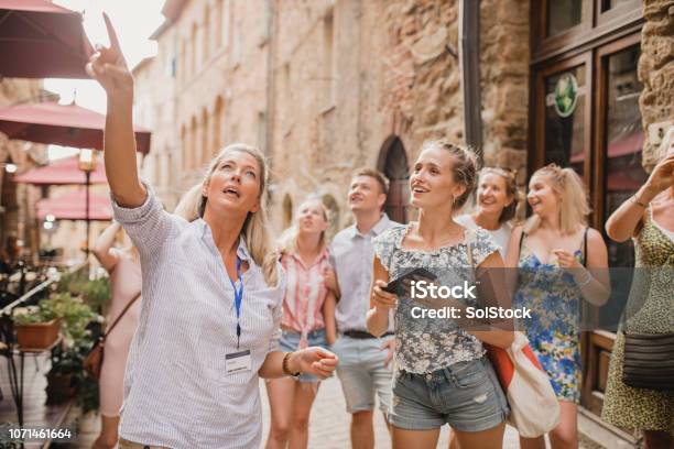 Having A Tour Through The City Streets Stock Photo - Download Image Now - Guide - Occupation, Tourism, Exploration
