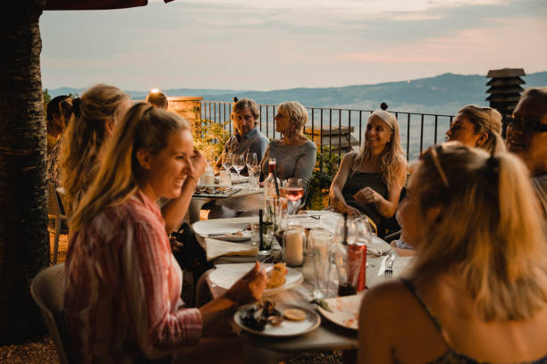 istock Enjoying an Italian Meal Together 1071462150