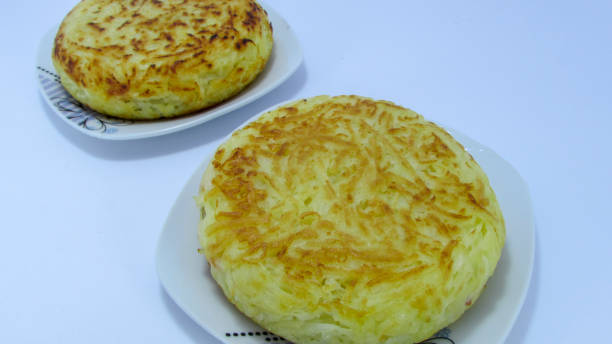 istock Delicious Rosti potato in the dish 1071470424