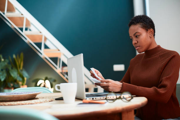 istock Family finance working from home. 1071471082