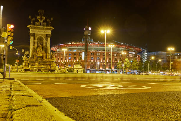 istock Placa d'Espanya  or Plaza de Espana 1071482186