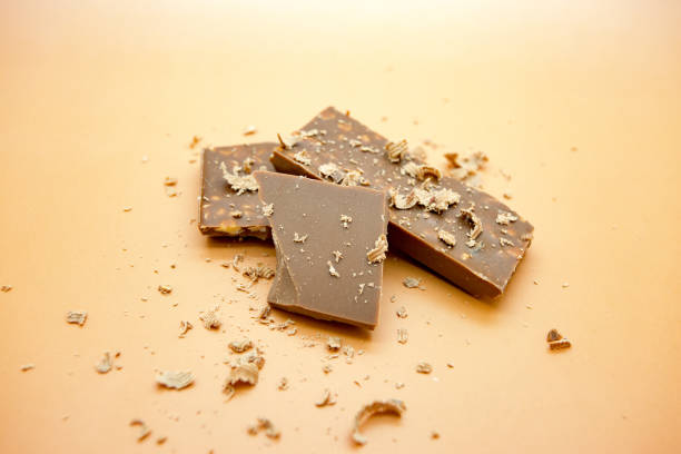 istock Chocolate Slices and Chocolate Crumb 1071484426