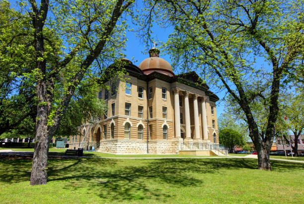 istock Hays County Historic Courthouse in San Marcos 1071490592
