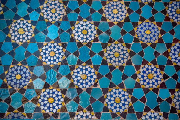 istock Persian architecture and decoration art, Isfahan, Iran 1071490850