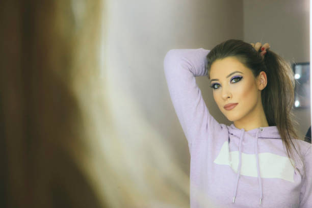 istock Makeup in the salon - Makeup girl 1071496852