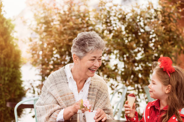 istock Eating an ice-cream with her favorite person 1071502984
