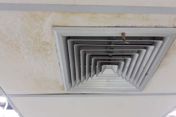 istock Dirt on the wall on ventilate grille 1071511326