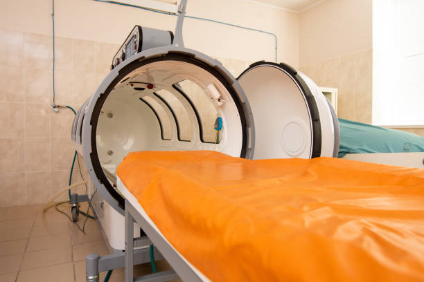 istock an empty pressure chamber is in the office 1071516822