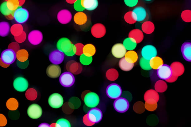 istock festive abstract glowing led lights on black background 1071520690