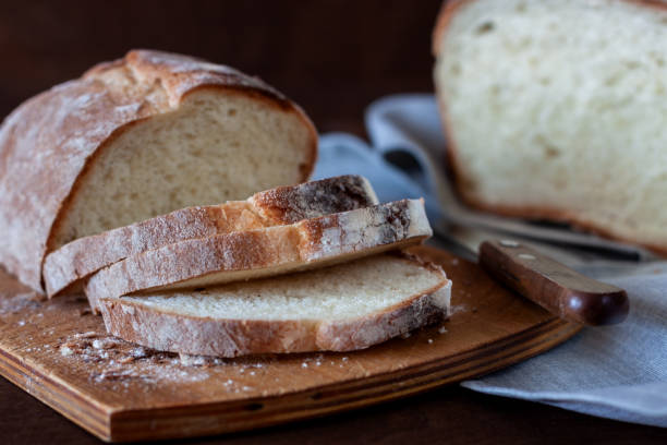 istock Freshly baked homemade bread is on the table 1071546468