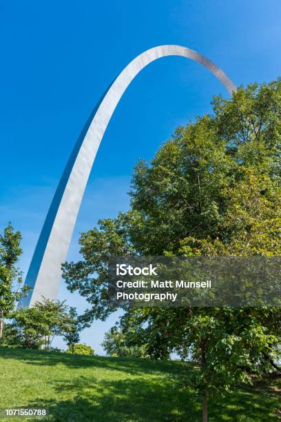 The Gateway Arch Of St Louis The Gateway To The West Stock Photo - Download Image Now