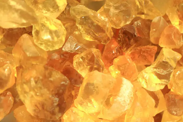 yellow citrine texture as natural mineral background