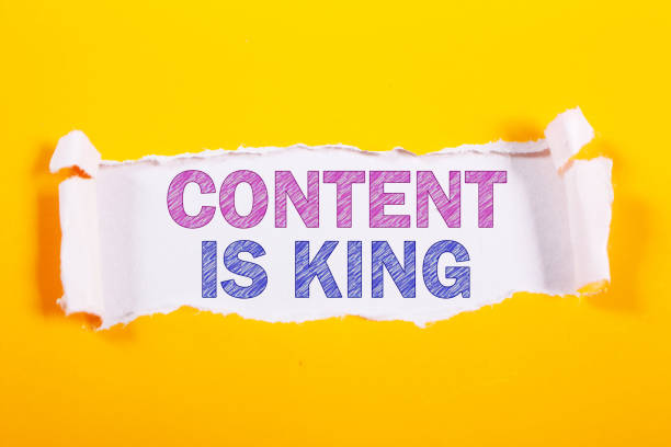 istock Content is King, Motivational Internet Social Media Words Quotes Concept 1071566800
