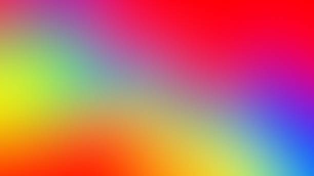 istock Abstract blurred gradient background in bright colors. Colorful smooth illustration 1071588994