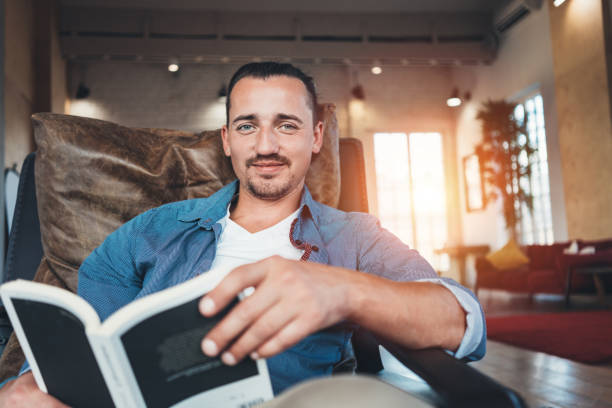 istock Portrait of handsome caucasian man 1071608414