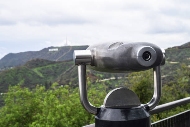 istock Griffith Park, Los Angeles - monocular telescope 1071619662