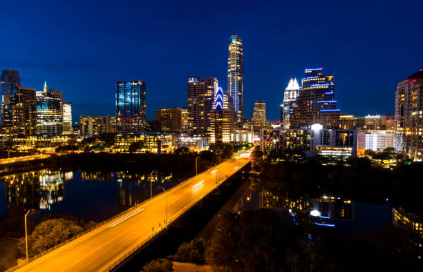istock South congress bridge time lapse nightscape - Austin , Texas 1071629380