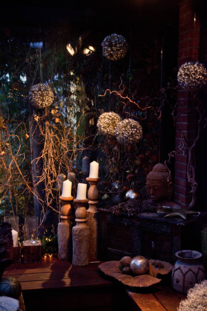 istock Christmas garden decoration 1071647510