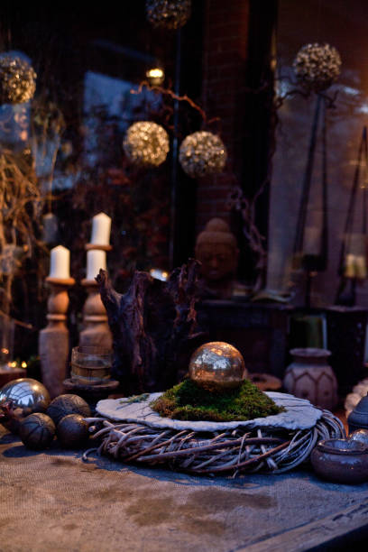 istock Christmas garden decoration 1071650108