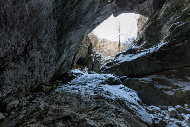 istock Ponicova cave, Romania 1071650582