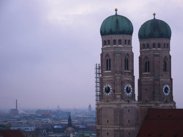 istock Fraunkirche cathedral or church in Munich, Germany 1071665130