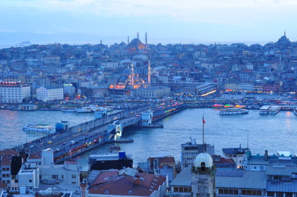 istock Aerial view of Istanbul 1071668696